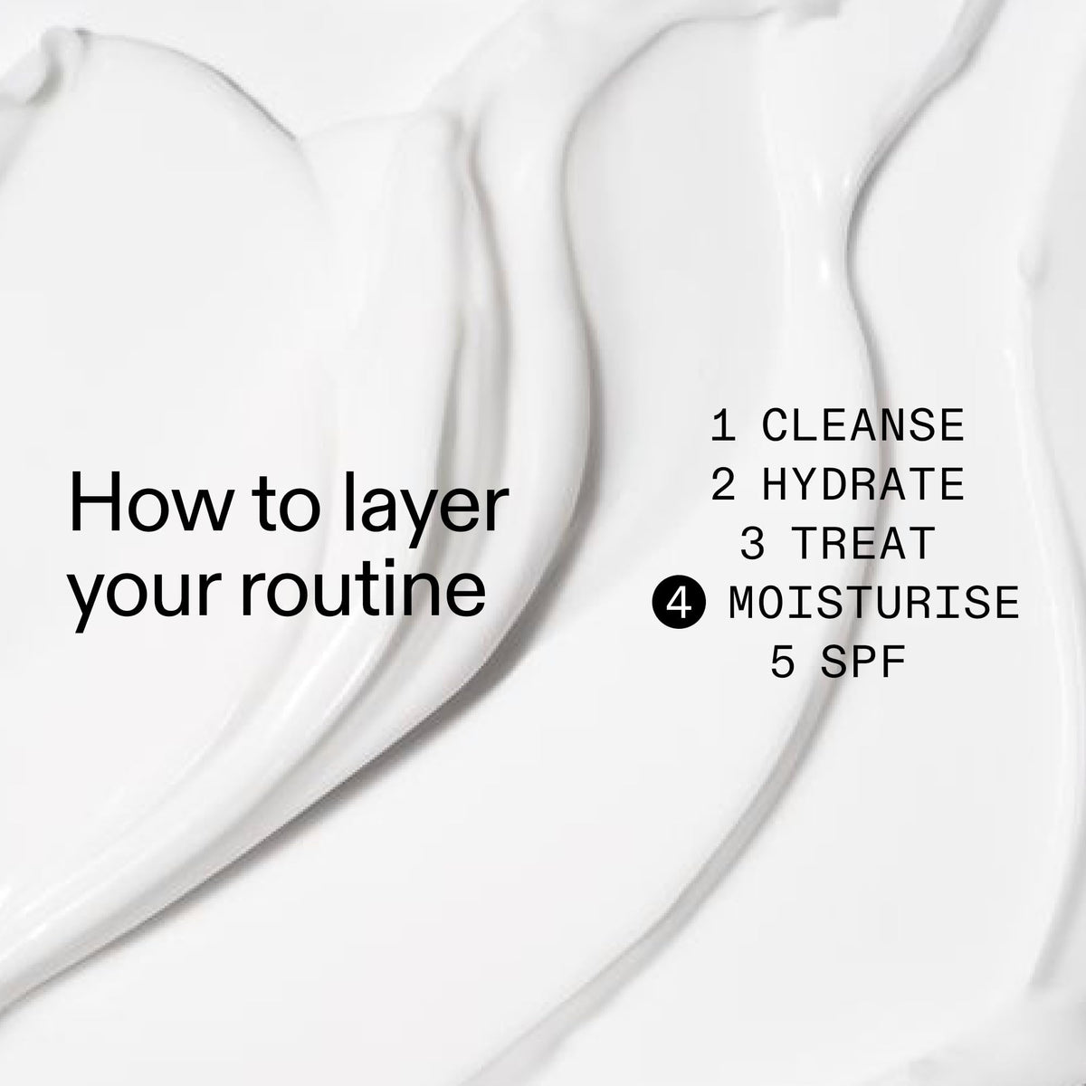 The INKEY List cream applied on hand demonstrating spreadability and instant soft-focus benefit