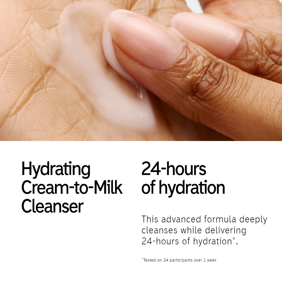 The INKEY List cleansing pads held in hand demonstrating makeup removal convenience
