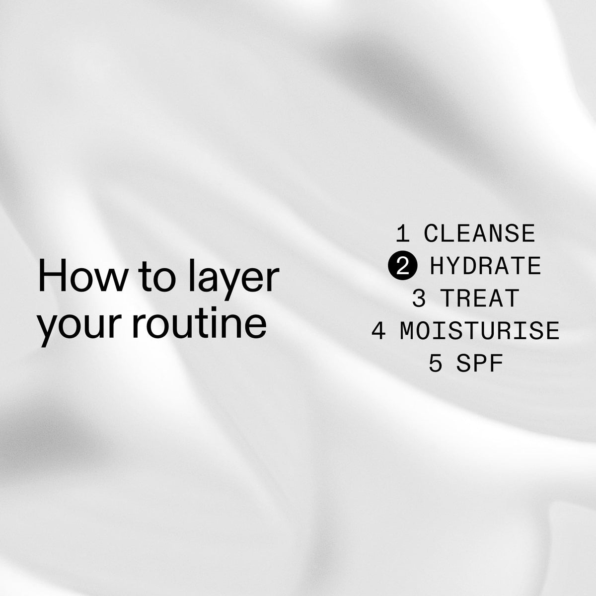 The INKEY List single drop on skin showing hydration boost and glow