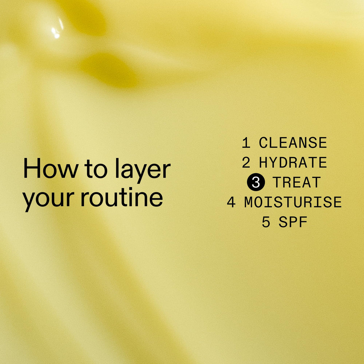 The INKEY List serum on skin application demonstrating smooth layering benefit