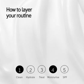The INKEY List trio on a bathroom shelf styled for daily skincare routine inspiration