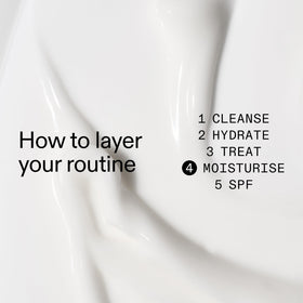The INKEY List close-up ingredient label highlighting key actives benefit
