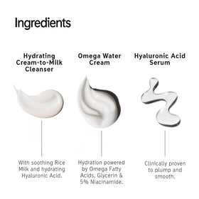The INKEY List travel-sized products flatlay highlighting portability and routine ease