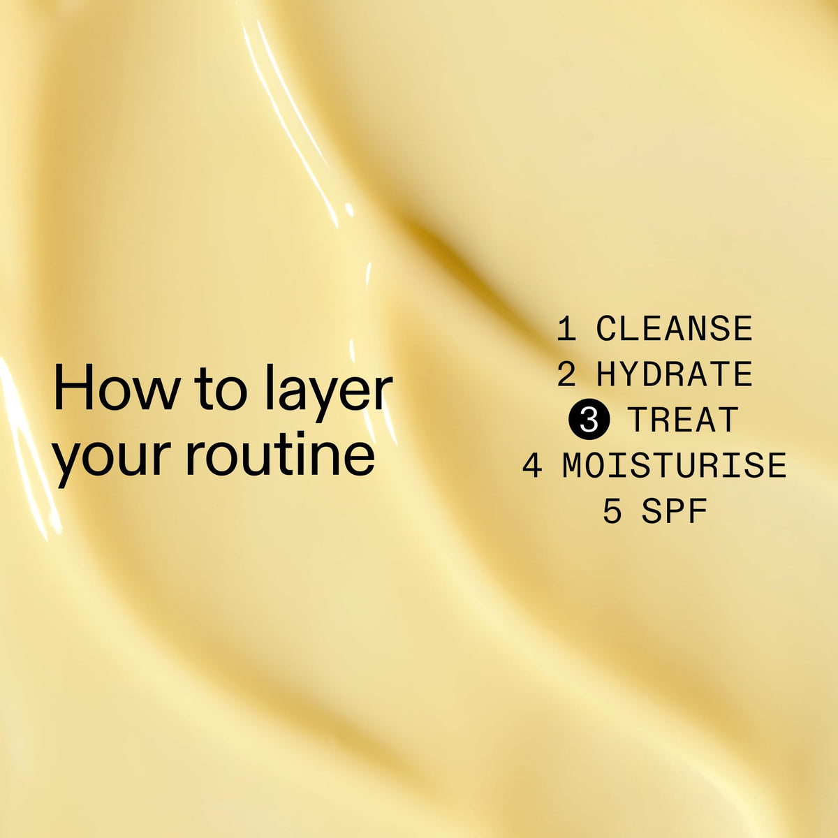 The INKEY List product label close-up showing ingredient clarity and trust