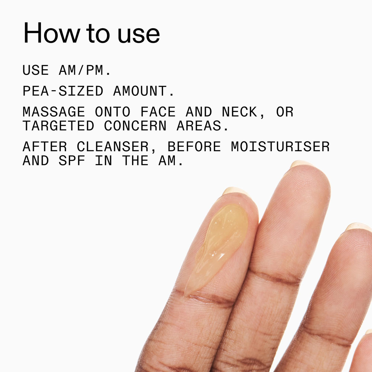 Serum on nightstand beside moisturizer illustrating evening routine and The INKEY List convenience