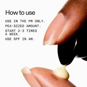 The INKEY List in a bathroom routine scene conveying nightly retinol use and convenience