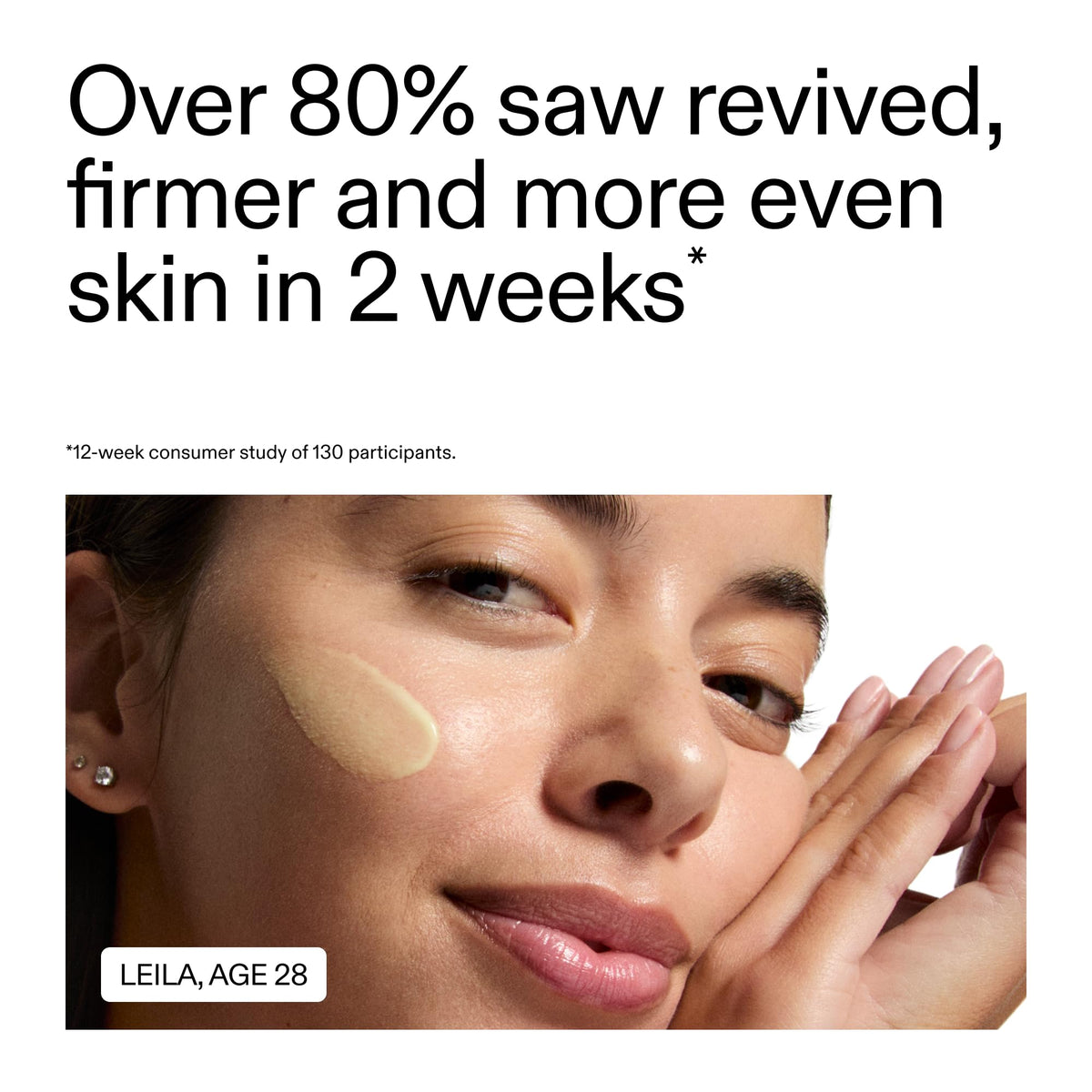 The INKEY List texture close-up highlighting lightweight serum for comfortable absorption