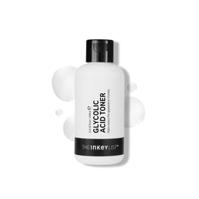 The INKEY List front bottle view showing product and size benefit: clarity