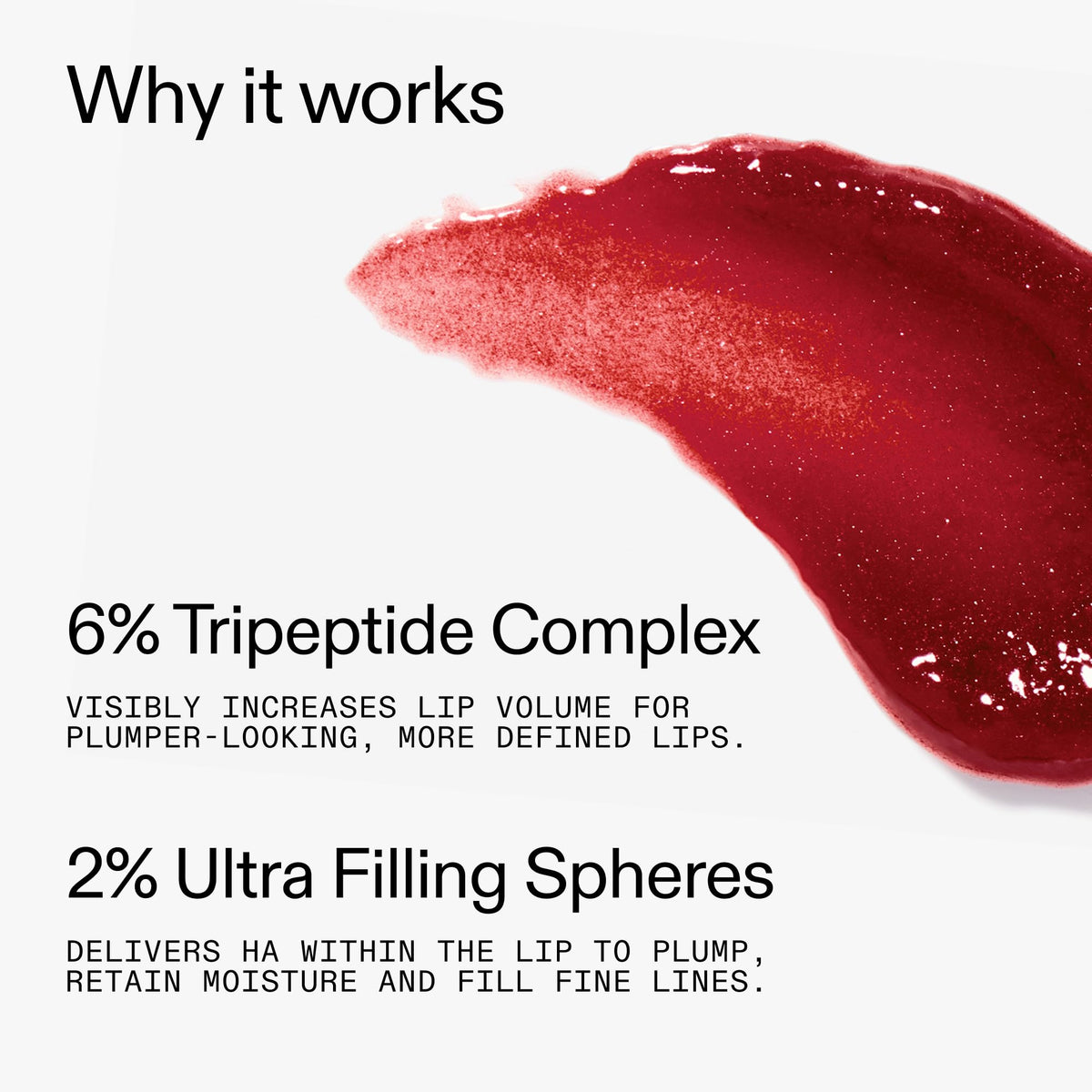 The INKEY List berry tint swatches on skin showing buildable color benefit