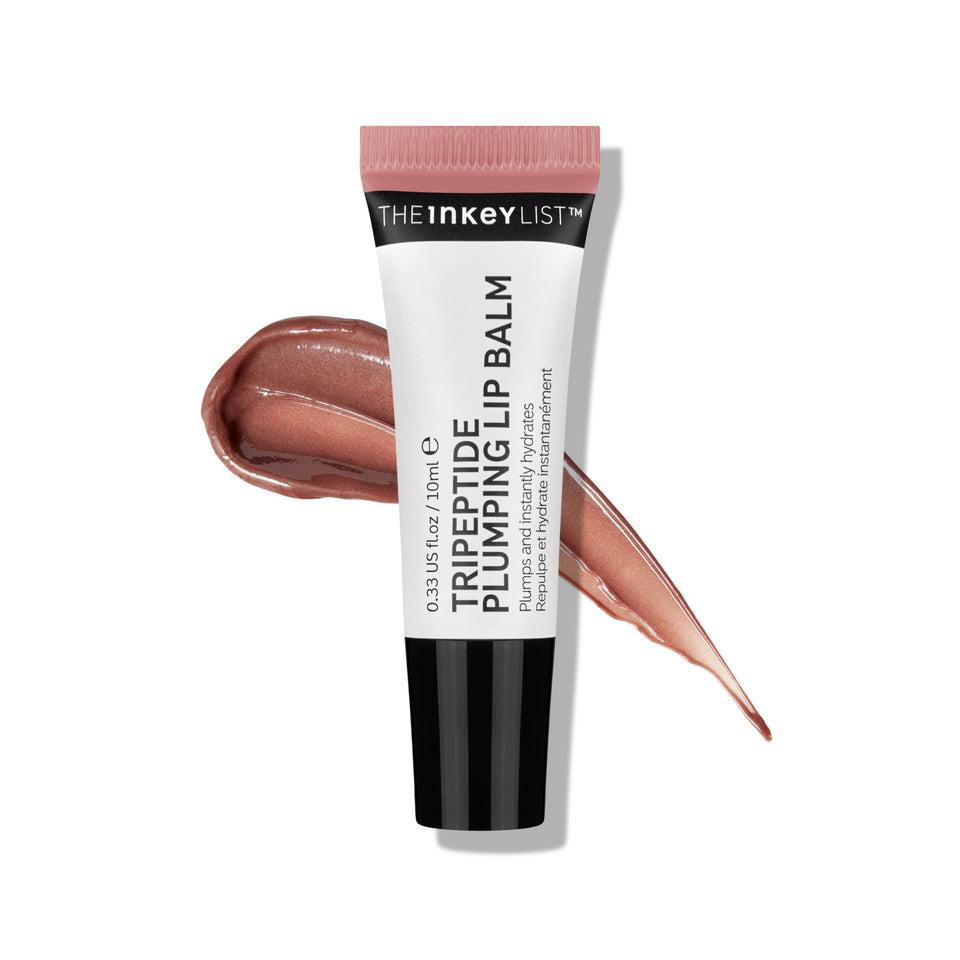 The INKEY List front tube view showing product branding and compact 10ml design benefit