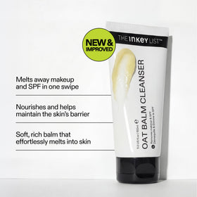 The INKEY List tube dispensing balm demonstrating clean, hygienic squeeze for travel