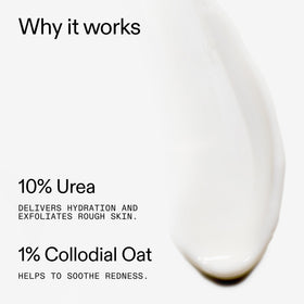 The INKEY List used on neck and face highlighting smoothing effect