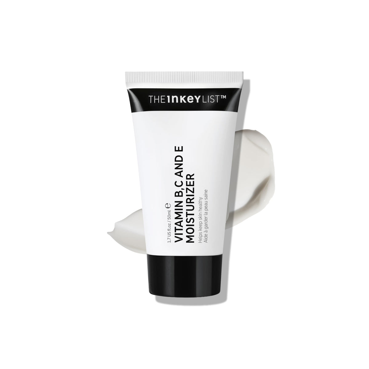 The INKEY List front packaging showing product tube and benefits