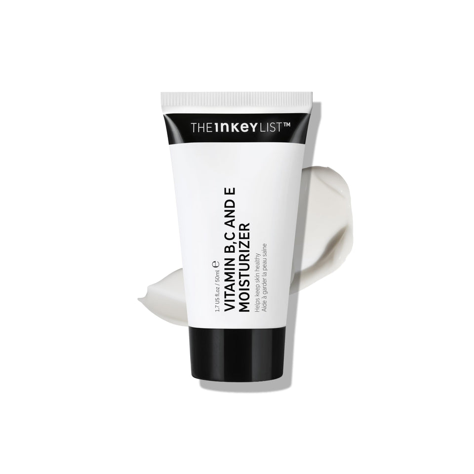 The INKEY List front packaging showing product tube and benefits