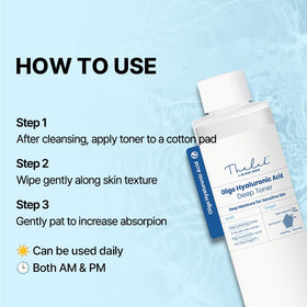 THE LAB BY BLANC DOUX label ingredient list highlighting oligo hyaluronic acid benefit