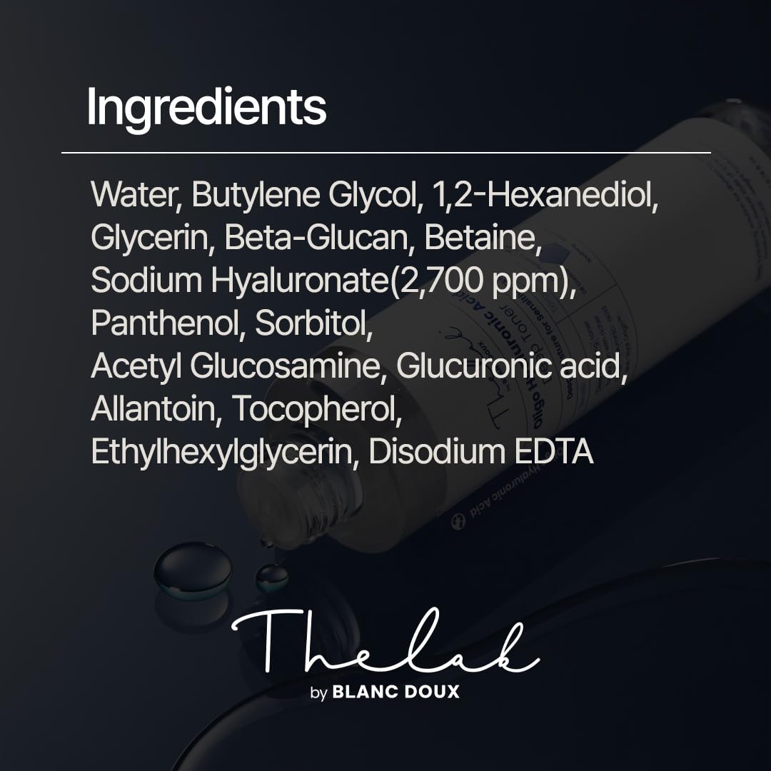 THE LAB BY BLANC DOUX lifestyle bathroom shelf display suggesting daily routine benefit