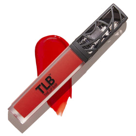 The Lip Bar front packaging showing Boy Trouble red-orange and benefit bold color
