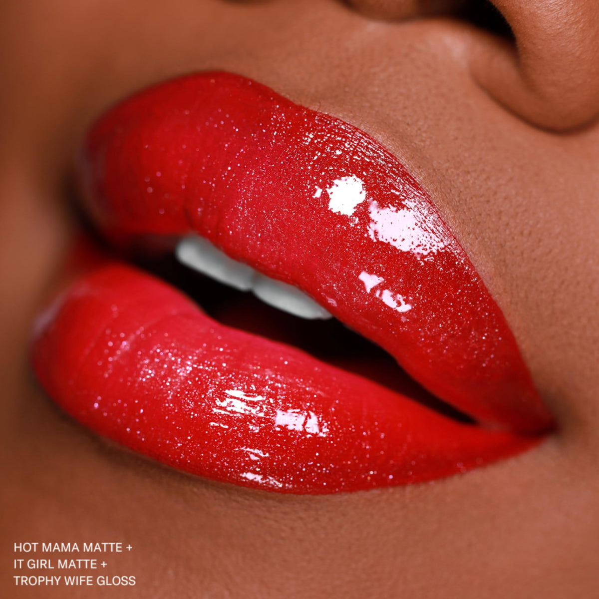 The Lip Bar Hot Mama open tube revealing formula inside, travel-ready compact benefit