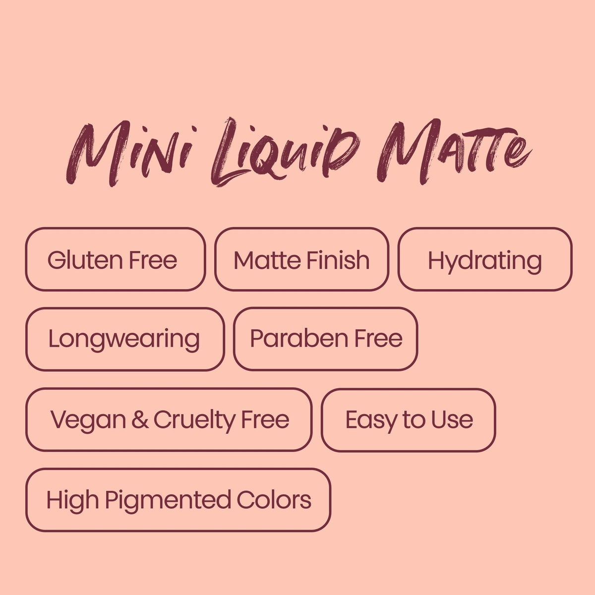 The Lip Bar minis next to a coin demonstrating compact travel-friendly size