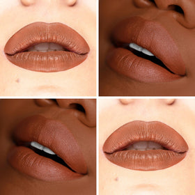The Lip Bar minis in a purse showing travel-friendly size and easy touch-up benefit