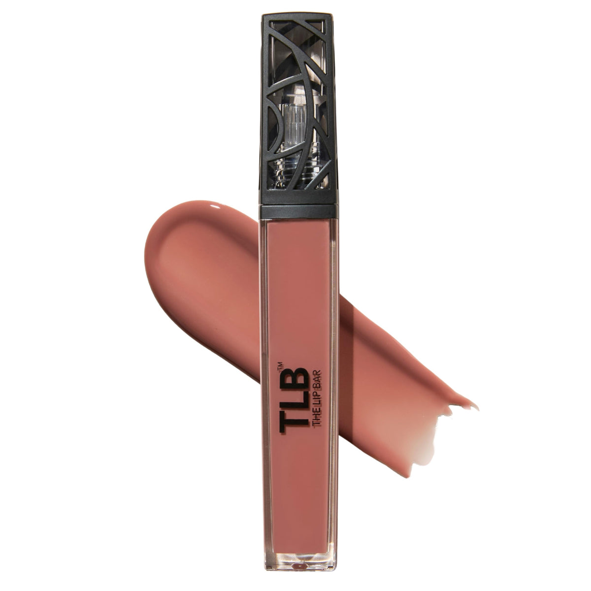 The Lip Bar front packaging showing nude-pink gloss and clean design