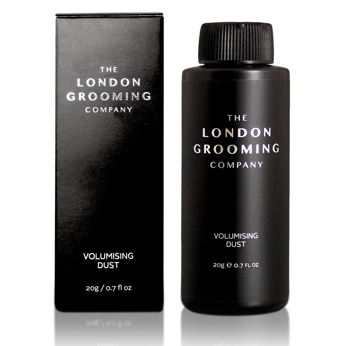 The London Grooming Company front packaging showing compact travel-ready design and medium hold