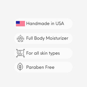 The Lotion Company lotion in a nursery setting conveying gentle scent and family-friendly use