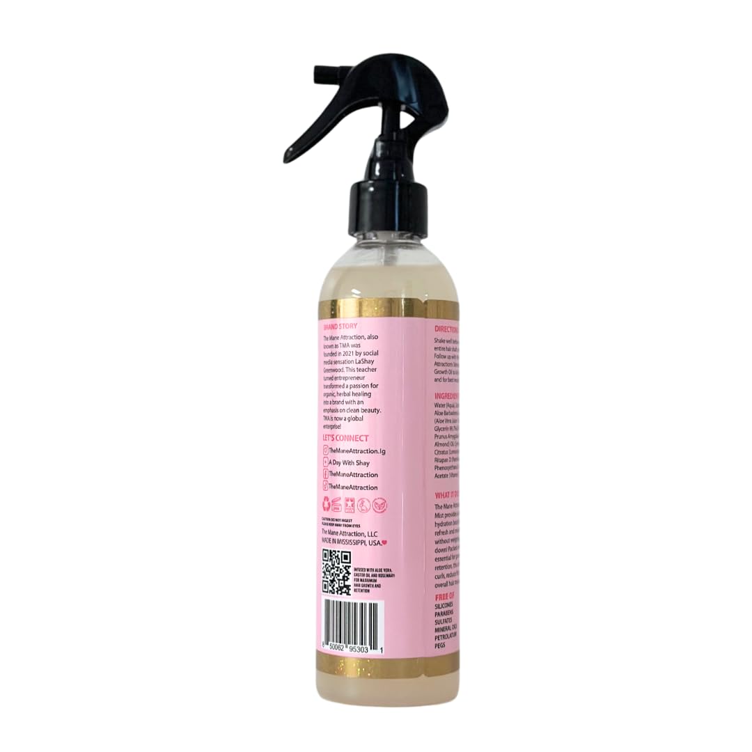The Mane Attraction application focusing on scalp massage and improved moisture delivery