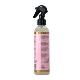 The Mane Attraction bottle on bathroom shelf suggesting everyday routine placement