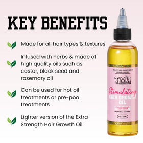The Mane Attraction texture drop on hand showing fast-absorbing oil