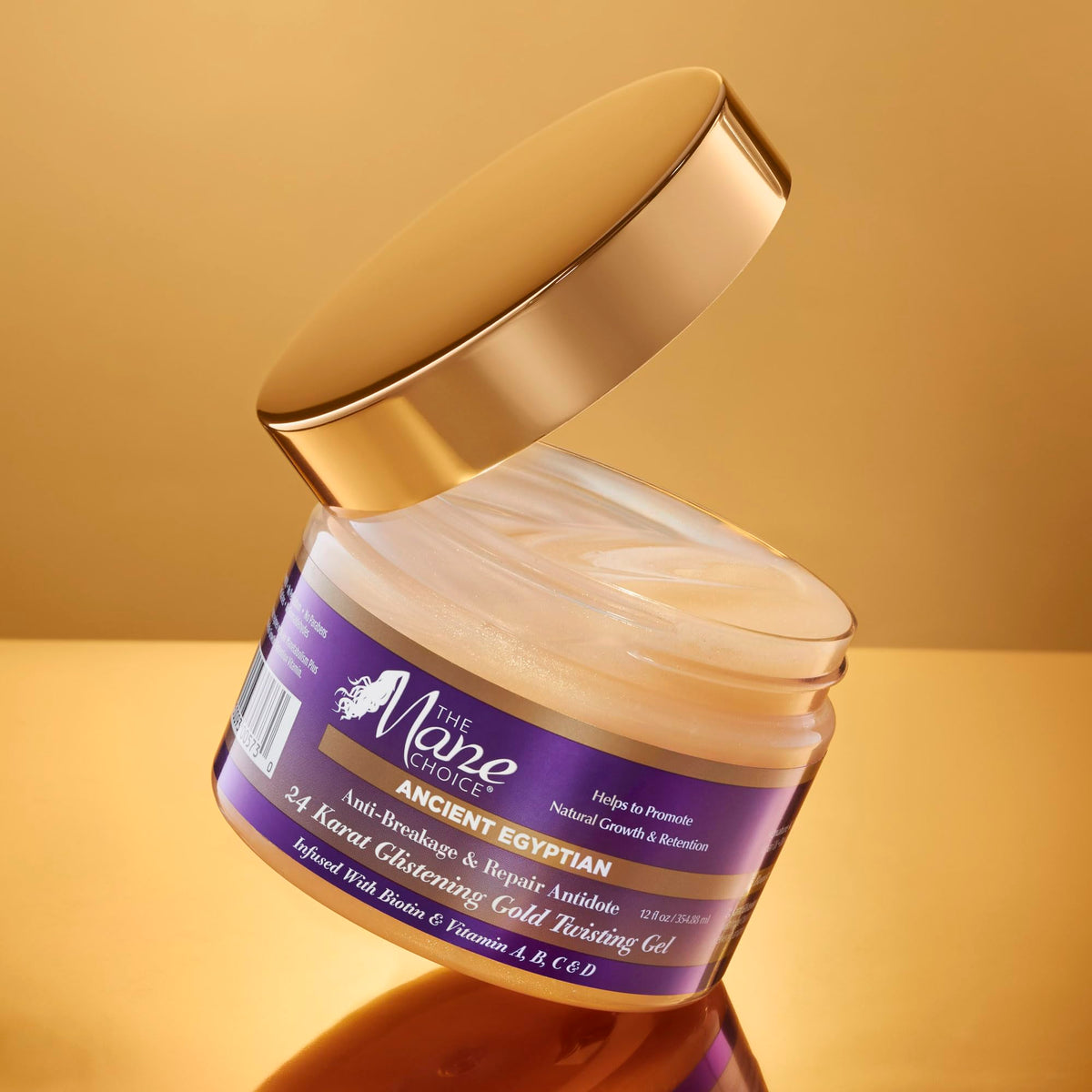 The Mane Choice applied on twists demonstrating defined, frizz-free styling benefit