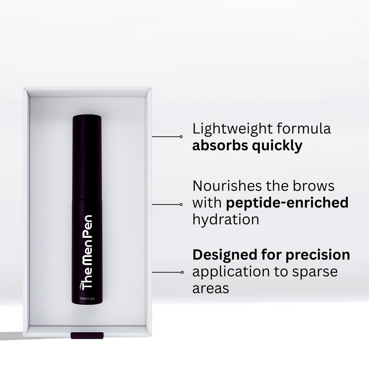 The Men Pen caffeine rollerball detail delivering cooling refreshment for under-eyes