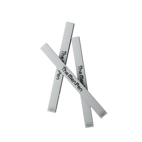 The Men Pen front packaging showing sleek black pens and brand