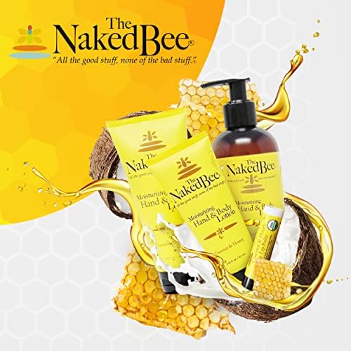 The Naked Bee applied on model's face offering daily sun protection