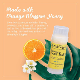 The Naked Bee roller applicator close-up for precise, mess-free foot treatment