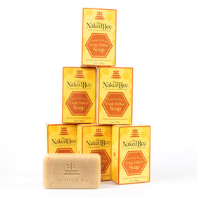 The Naked Bee front packaging showing orange blossom honey scent and benefits