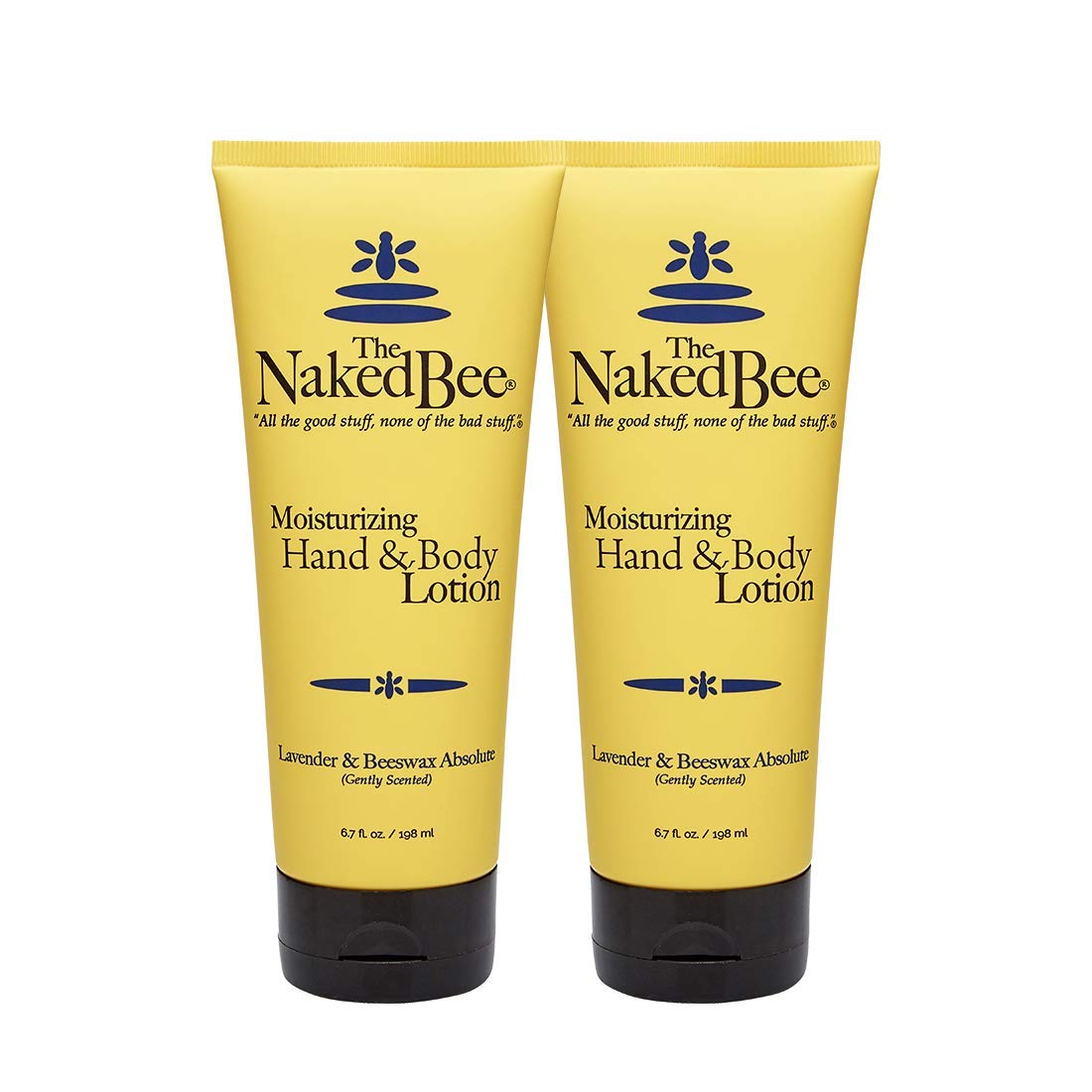 The Naked Bee front packaging showing bottle and label, highlights clean formula