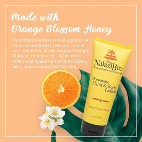 The Naked Bee back label ingredients view highlighting safe formula benefits