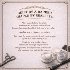 THE OFFICE BARBERSHOPS product in barbershop lifestyle setting for authenticity