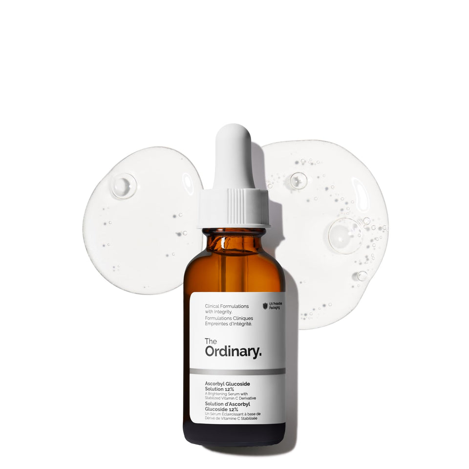 The Ordinary front packaging showing bottle and label, clear product recognition and trust