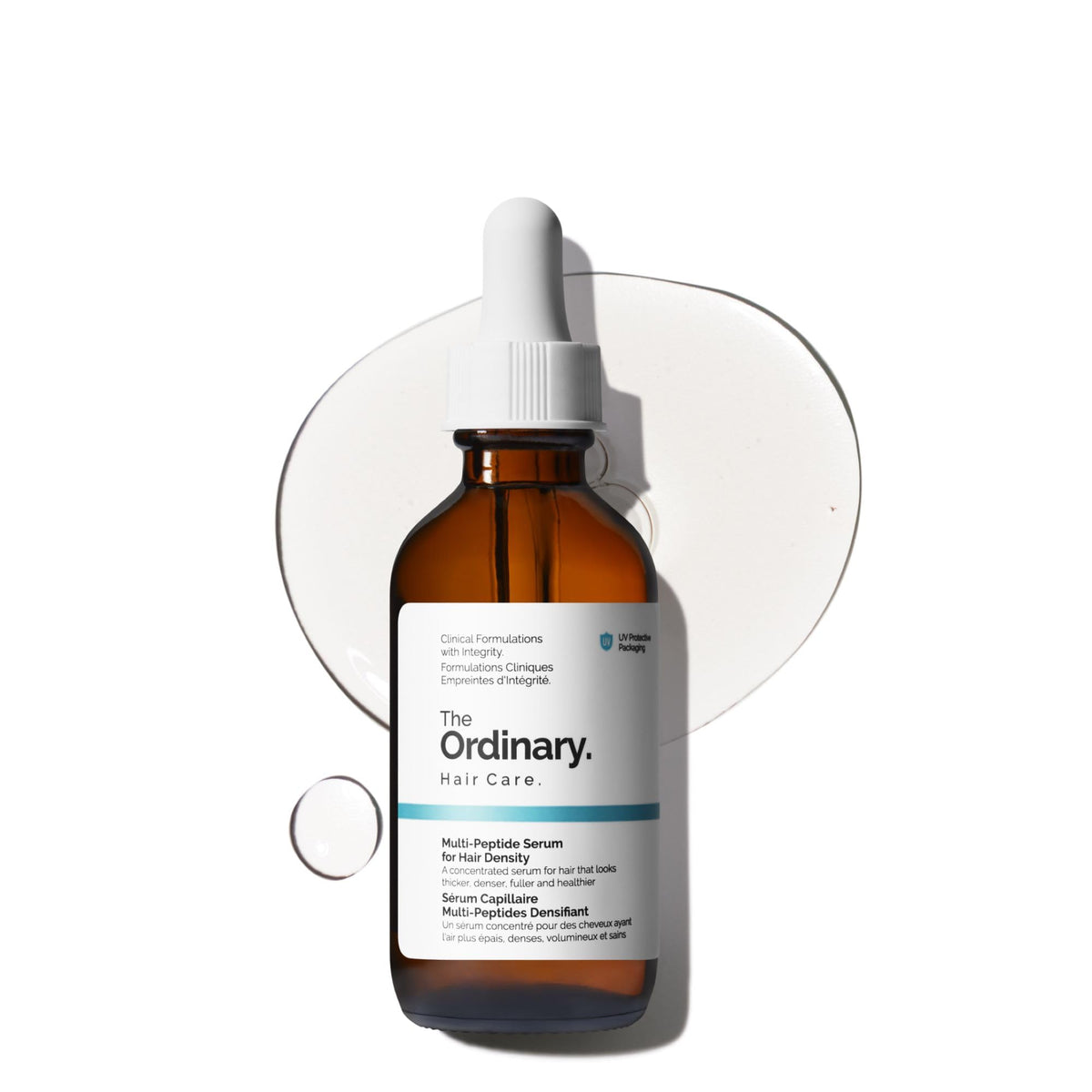 The Ordinary bottle front label showing product and brand for clear identification and trust