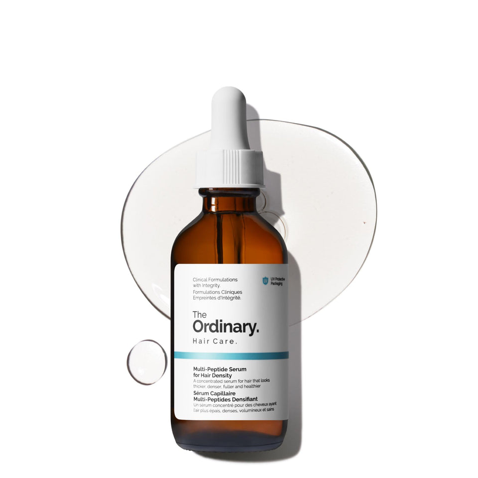 The Ordinary bottle front label showing product and brand for clear identification and trust