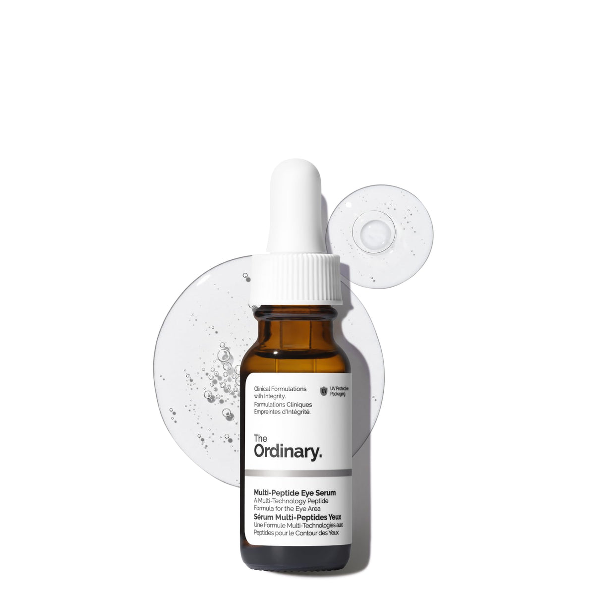 The Ordinary front packaging showing bottle and box, brand clarity and premium presentation