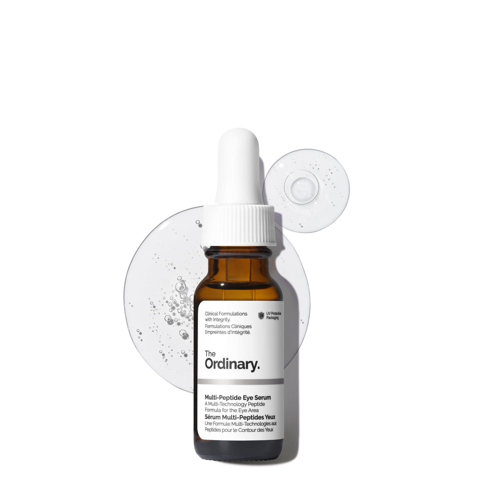 The Ordinary front packaging showing bottle and box, brand clarity and premium presentation