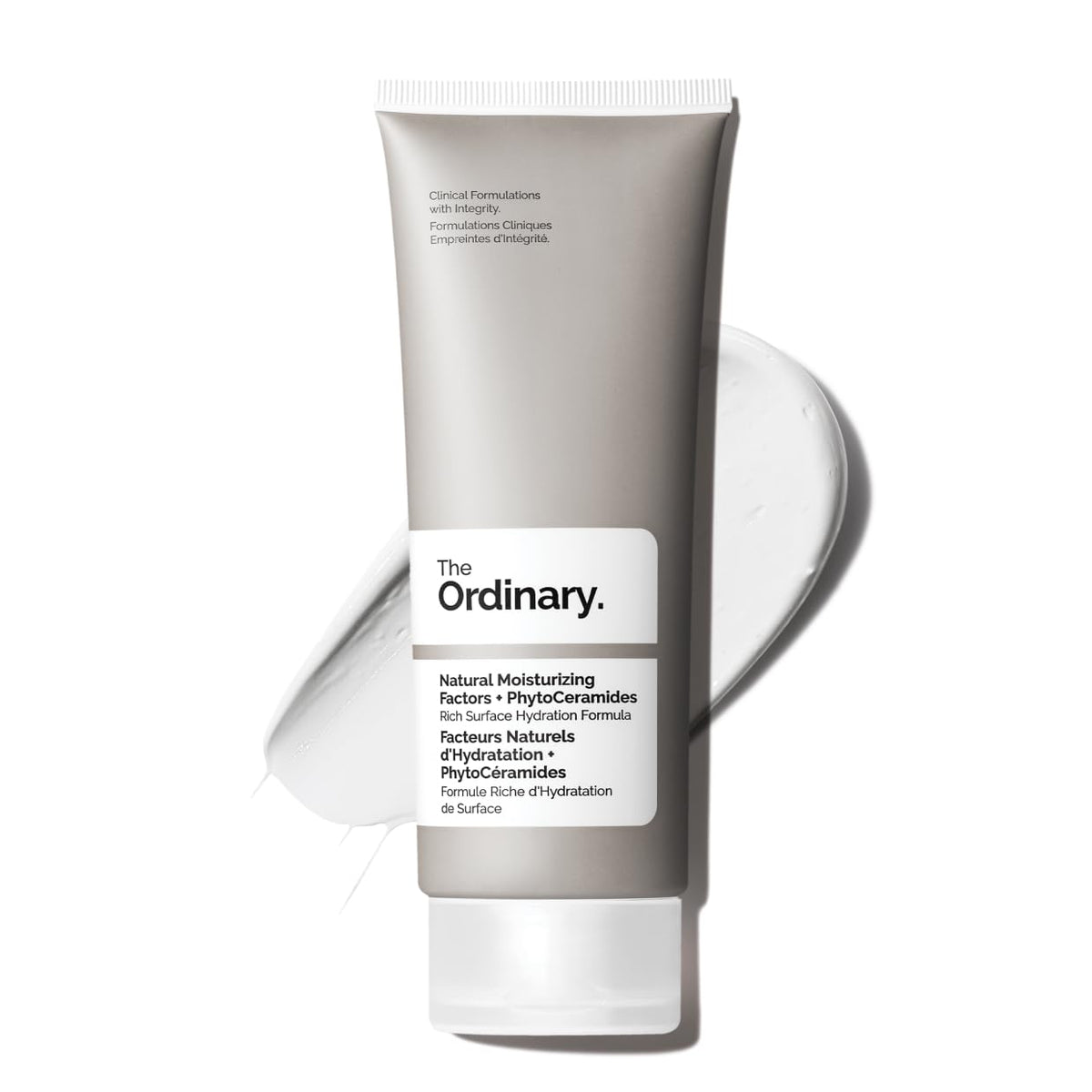 The Ordinary front packaging showing product and brand benefits