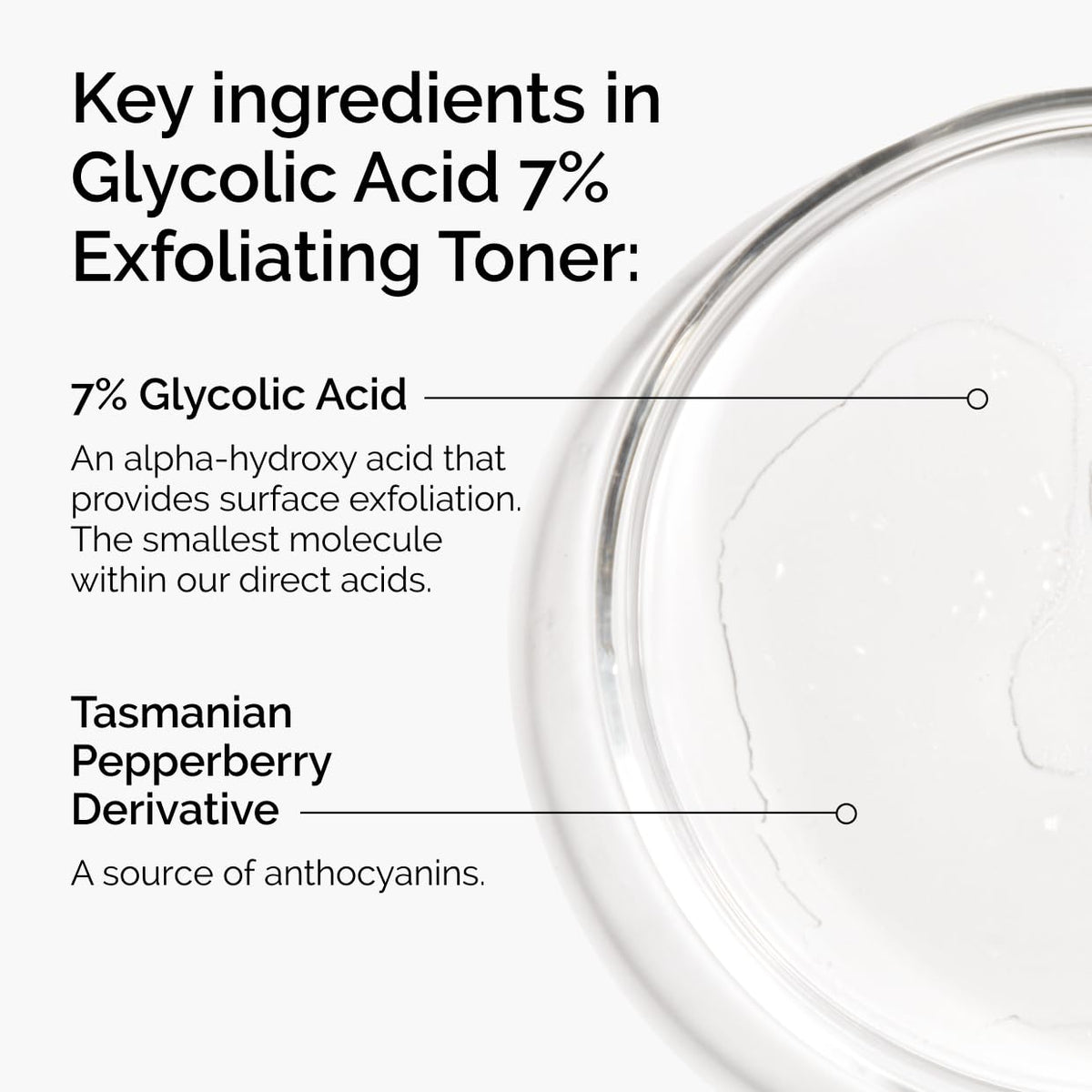 The Ordinary hyaluronic serum droplet on finger, provides instant hydration and plumpness