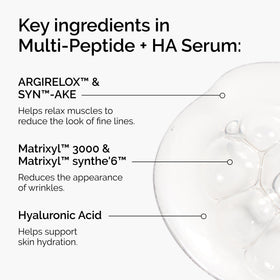 The Ordinary dropper dispensing serum highlighting smooth texture and fast absorption benefits