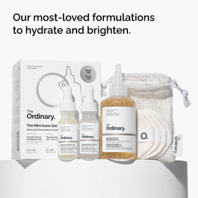 The Ordinary niacinamide serum pipette dispensing clear serum, balances oil quickly