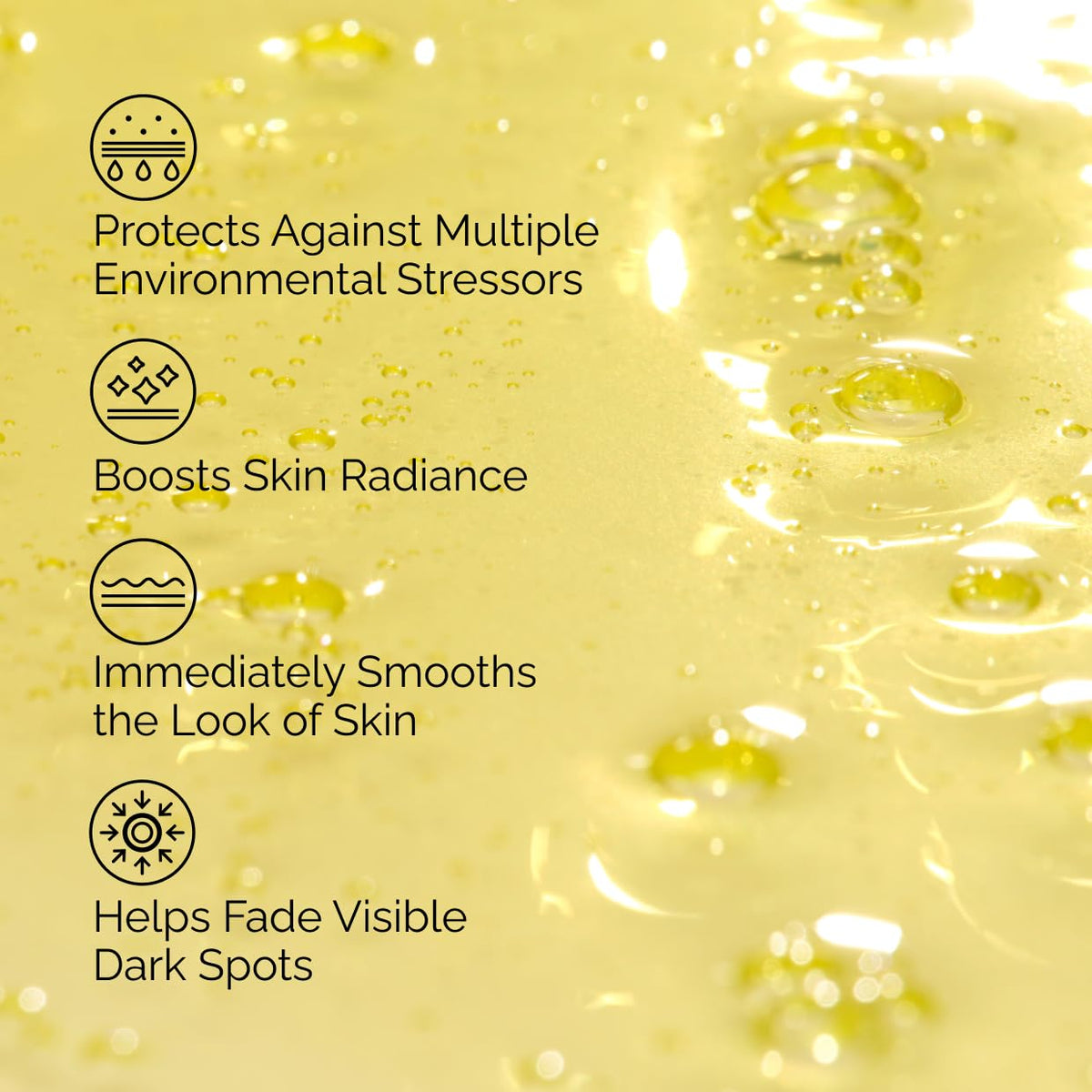 The Ordinary serum texture poured on surface highlighting lightweight absorption
