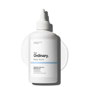 The Ordinary front bottle image showing clear serum and brand for targeted exfoliation